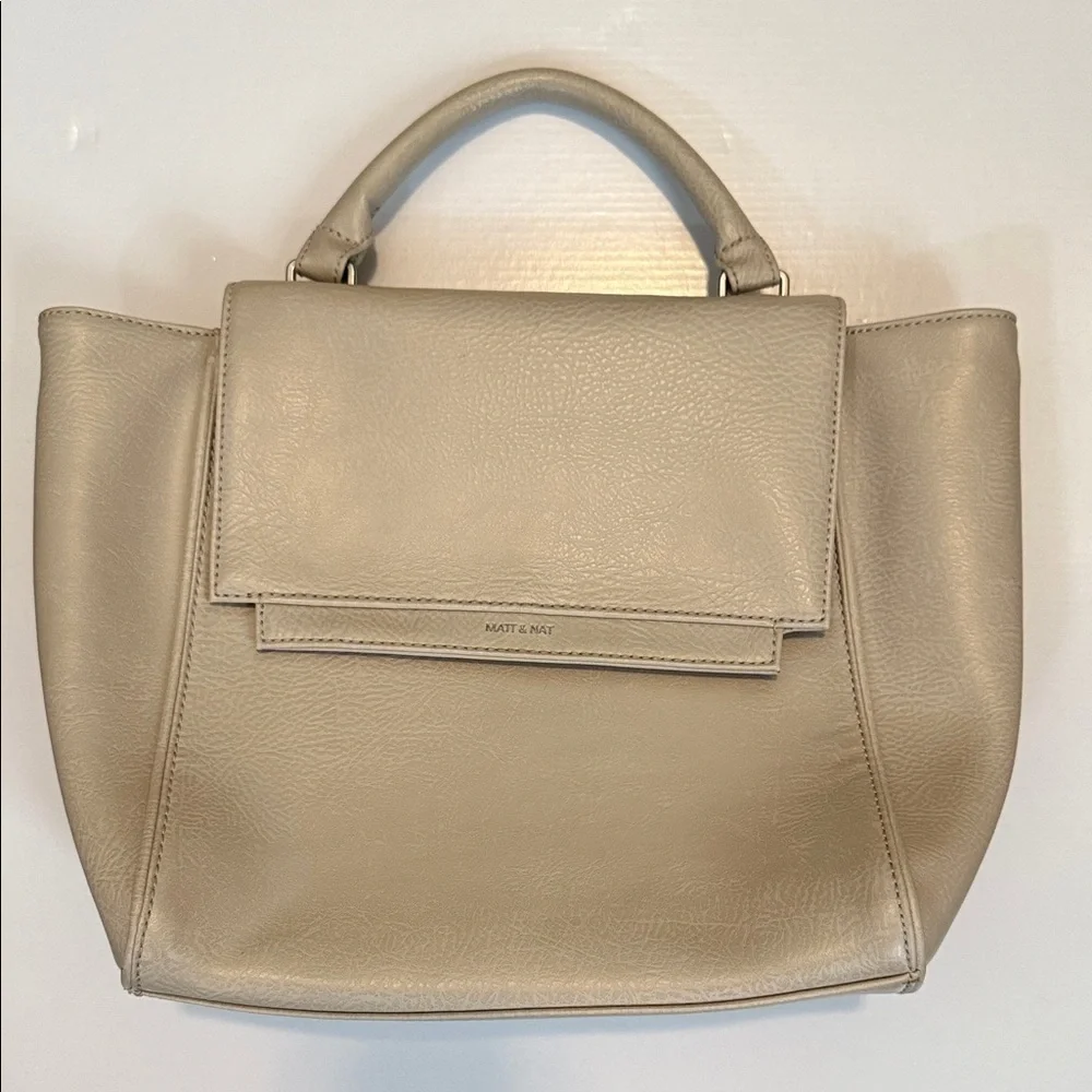 NWOT Matt & Nat Beige Satchel